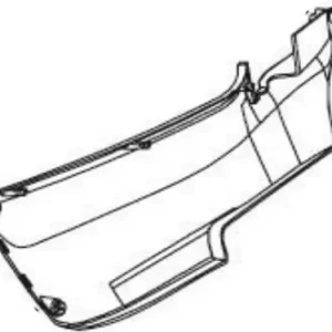 Halpa Hinta Pohjalevy oikea valkoinen WS Keeway Zahara 65409T82WS00