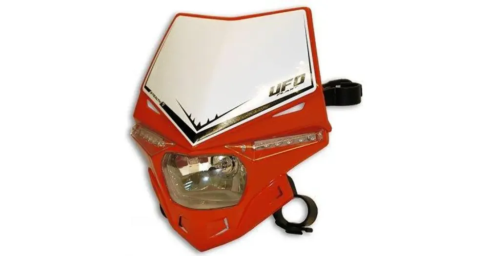 Kausialennus Lampa universaali etuvalo LED-vilkuilla, hyväksytty, punainen, UFO Plast STEALTH PF01715070