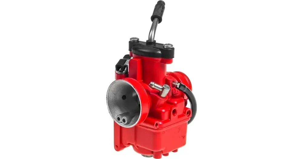 Tilaa Nyt Kaasutin 50-125cc, kurkku 24mm, Dellorto VHST 24 BS Red Edition, yleismallinen 2T (2-tahti)