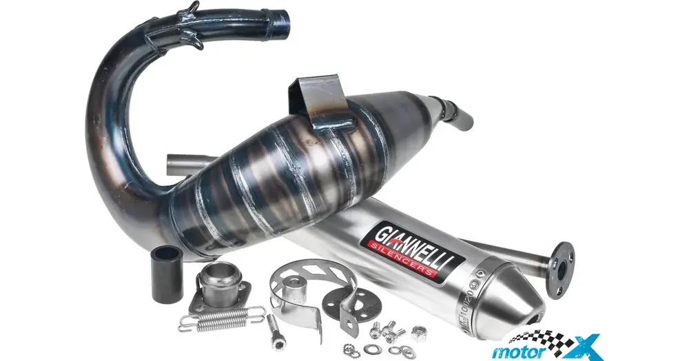 Alennus Giannelli Enduro Aluminium -äänenvaimennin, Aprilia RX / SX 50 06-15 / Derbi Senda X-Treme 50 09-15