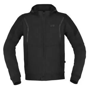 Richa ATOMIC 2 HOODIE WATERPROOF Moottoripyörähuppari - Musta / Sininen Merkkituote