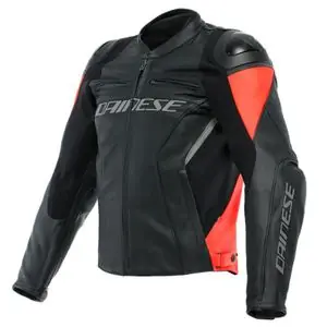 Dainese RACING 4 Moottoripyörätakki - Musta / Punainen Poisto