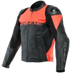 Kuuma Tarjous Dainese RACING 4 PERF Moottoripyörätakki - Musta / Punainen