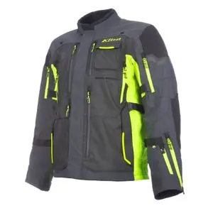 KLIM BADLANDS PRO - GORE-TEX® Moottoripyörätakki - Harmaa / Keltainen Osta Nyt