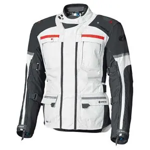 Held CARESE EVO GORE-TEX® Moottoripyörätakki - Harmaa / Punainen Asiakkaiden Suosikki