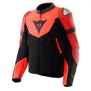 Tarjous Dainese IPERATTIVA Moottoripyörätakki - Musta / Punainen