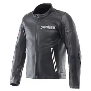 Dainese LEGGENDA Moottoripyörätakki - Musta Superhinta