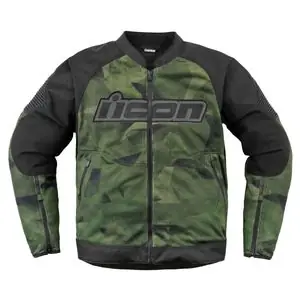 Icon OVERLORD3 MESH CAMO Moottoripyörätakki - Monivärinen Edullinen