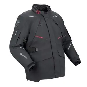 Bestseller Bering ANCHORAGE GORE-TEX® KING SIZE Moottoripyörätakki - Musta