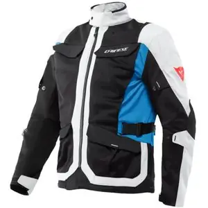Dainese DESERT TEX Moottoripyörätakki - Harmaa / Sininen Uutuus