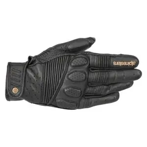 Suosittu Alpinestars CRAZY EIGHT Hanskat - Musta / Musta