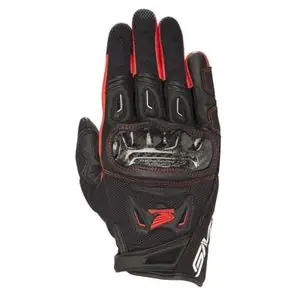 Alpinestars HONDA SMX-2 AIR CARBON V2 Hanskat - Musta / Punainen Päivän Tarjous