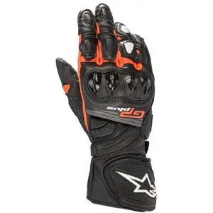 Alpinestars GP PLUS R V2 - FLUO Hanskat - Musta / Punainen Rajoitettu Tarjous