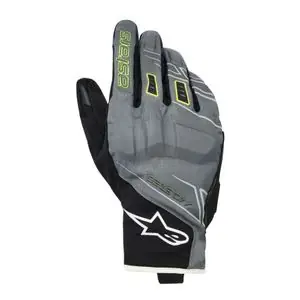 Ajankohtainen Alpinestars MOBLAST WATERPROOF Hanskat - Harmaa / Keltainen