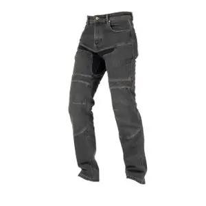 DXR BOOST DENIM Moottoripyörä farkut - Slim - Harmaa Edullinen Hinta