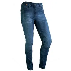 Richa EPIC WASHED Moottoripyörä farkut - Suora / Säännöllinen - Sininen Aito