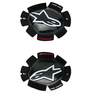 Alpinestars GP TECH Polvisuojat - Musta / Valkoinen Alennettu Hinta