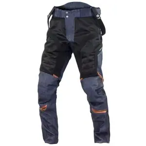 Korkea Laatu Trilobite AIRTECH Moottoripyörä farkut - Suora / Säännöllinen - Sininen / Musta