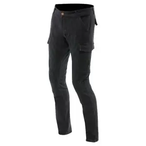 Löytö Dainese CARGO TAPERED Moottoripyörä farkut - Slim - Musta
