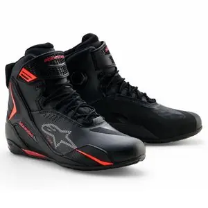 Tarjous Alpinestars FASTER-4 DRYSTAR Moottoripyörälenkkarit - Musta / Punainen