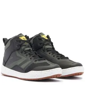 Dainese SUBURB AIR Moottoripyörälenkkarit - Musta / Vihreä Tarjoushinta