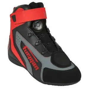 Halpa Hinta Furygan V4 EASY D3O® WATERPROOF Moottoripyörälenkkarit - Musta / Punainen