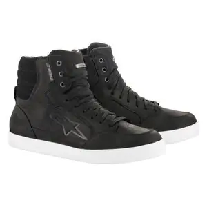 Alpinestars J-6 WATERPROOF Moottoripyörälenkkarit - Musta / Valkoinen Tukkuhinta
