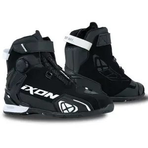 Tarjoushinta Ixon BULL 2 WATERPROOF Moottoripyörälenkkarit - Musta / Valkoinen