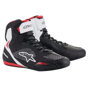 Alpinestars FASTER-3 RIDEKNIT Moottoripyörälenkkarit - Musta / Punainen Tehdashinta