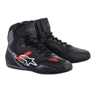 Uusi Kokoelma Alpinestars FASTER-3 RIDEKNIT Moottoripyörälenkkarit - Musta / Punainen