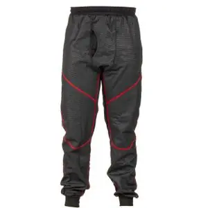DXR WINTERPANT Tekninen alushousu - Musta / Punainen Superhinta