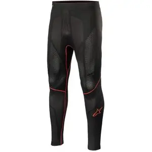 Alkuperäinen Alpinestars RIDE TECH V2 BOTTOM SUMMER Tekninen alushousu - Musta / Punainen