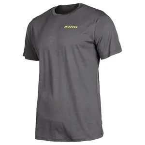 Nopea Toimitus KLIM TETON MERINO WOOL SS SHIRT Tekninen Paita - Musta