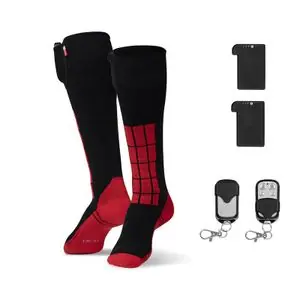 Alennettu Hinta G-HEAT OUTDOOR V2 Lämmittävät sukat - Musta / Punainen