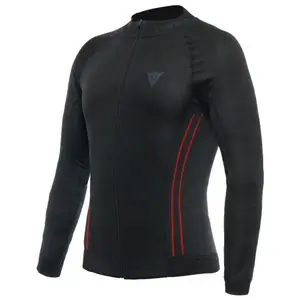 Dainese NO WIND THERMO LS Tekninen Paita - Musta / Punainen Tehdashinta