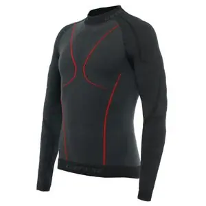 Dainese THERMO LS Tekninen Paita - Musta / Punainen Sertifioitu