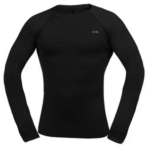 IXS 365-COUCHE DE BASE 1.0 Tekninen Paita - Musta Osta Verkossa