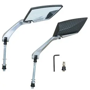 Superhinta Replay SCOOT X - RUN2 CARBONE MAT PAIRE TIGE DIAM 8mm L90mm Universal Peili