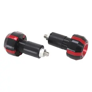 Turvallinen Maksu Replay EMBOUT ROLLER - ROUGE DIAM 17 mm PAIRE Universal Ohjaustanko