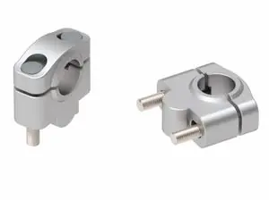 Aito Hepco  Becker - argent Ohjaustangon korotusTRIUMPH 400 SCRAMBLER 400 X - 2024 - 2025
