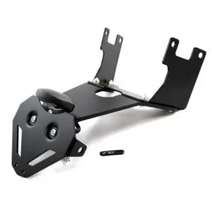 Aito Top Block TRIUMPH STREET TRIPLE Rekisterikilven teline - MustaTRIUMPH 675 STREET TRIPLE 675 - 2007 - 2012