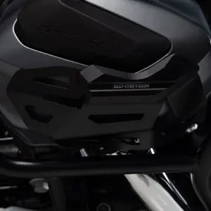 Alennus SW-MOTECH POUR CYLINDRE Moottorin suojaus - Musta