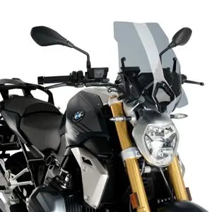 Turvallinen Maksu Puig MATKAILU YHTEENSOPIVA BMW ORIGINAALITUKEN KANSSA Tuulilasi - Harmaa