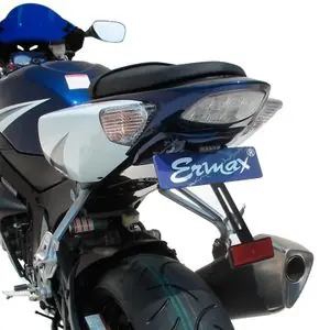 Alkuperäinen Ermax SUZUKI GSXR 1000 R 05/08 Rekisterikilven teline - UniSUZUKI 1000 GSX-R 1000 - 2005 - 2008