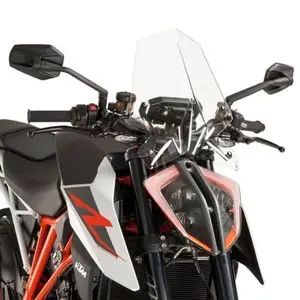 Uusi Kokoelma Puig URHEILU Tuulilasi - HarmaaKTM 1290 1290 SUPER DUKE R ABS - 2017 - 2019