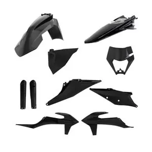 Acerbis FULL KIT musta Muovinosetti Päivän Tarjous