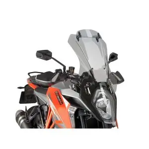 Puig Touring visieralla Kypärä - HarmaaKTM 1290 1290 SUPER DUKE GT ABS - 2016 - 2024 Uusi Malli