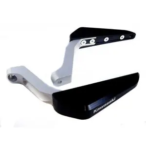 Ilmainen Palautus Top Block KIT PATINS Suojauspeili - HarmaaKAWASAKI 1400 GTR 1400 ABS (ZG1400A) - 2008 - 2009