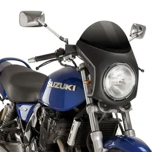 Puig RETRO- SEMI CARENAGE NOIR DIAMETRE 180 mm UNIVERSELLE Universal Kypärä - MustaTRIUMPH 1200 BONNEVILLE 1200 SPEEDMASTER - 2018 - 2024 Sertifioitu