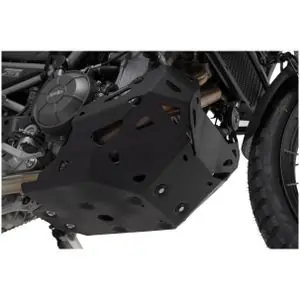 Viimeinen Mahdollisuus SW-MOTECH ALUMIINI Moottorin suojus - MustaAPRILIA 660 TUAREG 660 - 2021 - 2026
